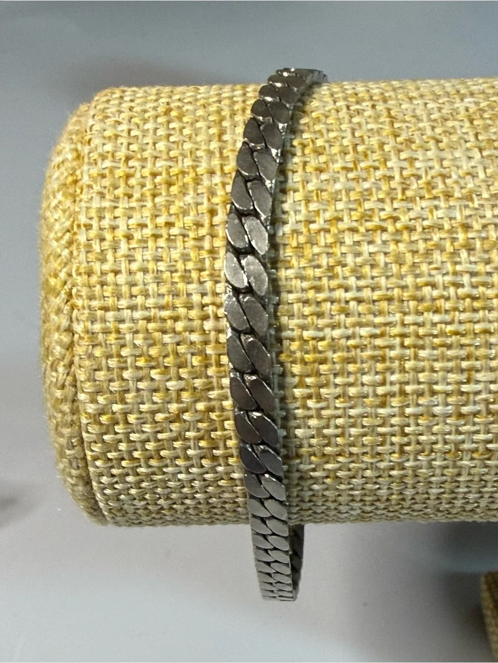 Personally Curated Artisan Black White Pattern Inspo Cuff Bracelet Stack B7